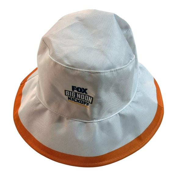 Lot (2) Fox Big Noon Kickoff Bucket Hat Cap White College Football NEW - Picture 4 of 7